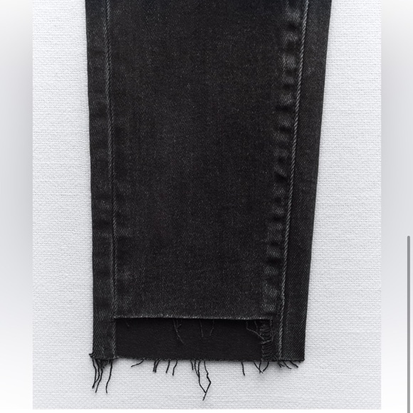 Zara Z1975 black skinny denim jeans - Picture 4 of 9